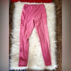 Pink Women Full Length Leggins